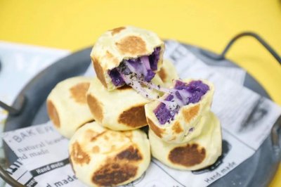 奥利奥紫薯仙豆糕｜好吃又健康，皮薄馅厚还能拉丝！
