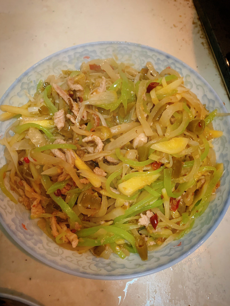 泡椒肉丝的做法