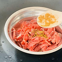 #十分钟开学元气早餐#滑牛肉肠粉的做法图解4