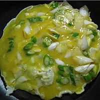 大葱炒鸡蛋：如何炒出滑嫩的鸡蛋的做法图解6
