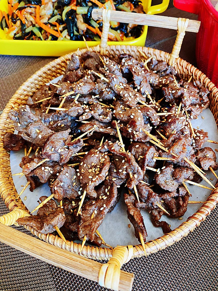 牙签肉的做法