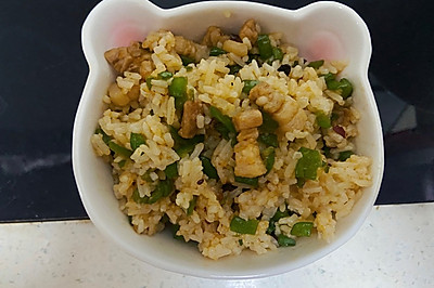 馋嘴炒饭（青椒五花）