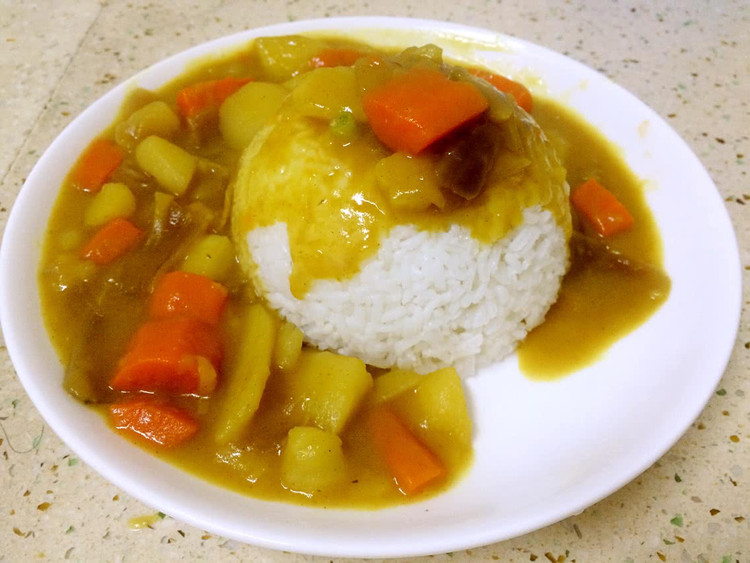 咖喱饭的做法