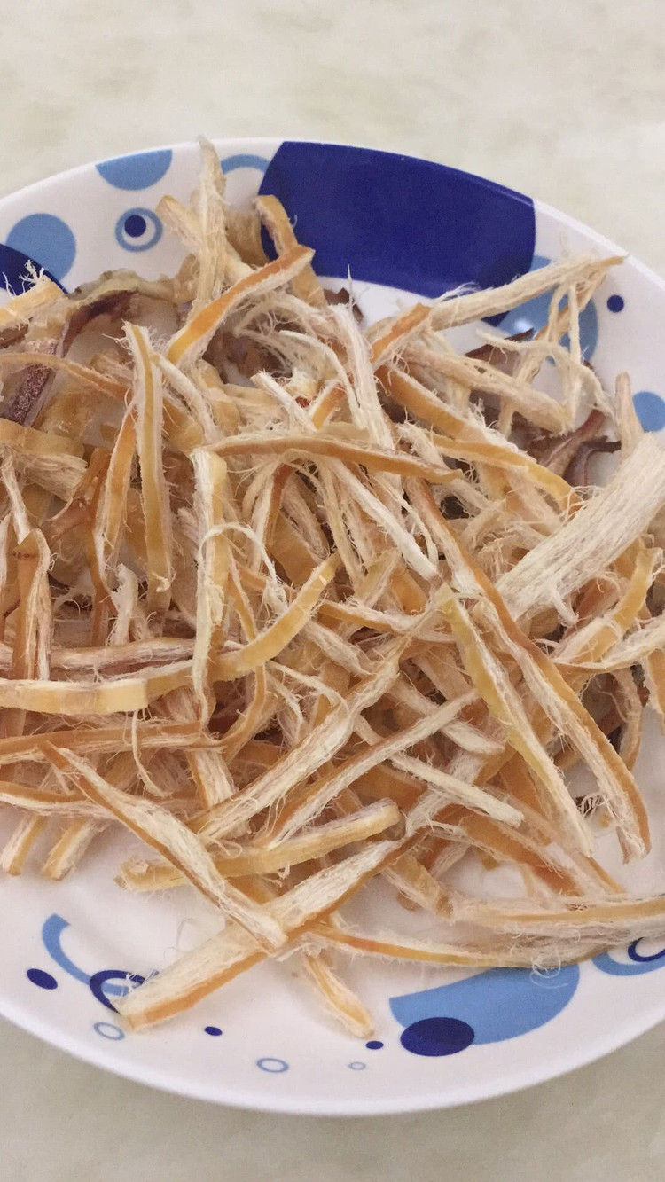 【零食】极简烤箱鱿鱼丝的做法