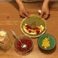 【发酵食堂】抹茶草莓可丽饼的做法图解11