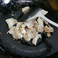 卤藕回锅肉的做法图解5