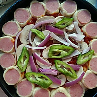 全麦三文鱼花边披萨的做法图解19