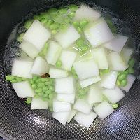 #名厨汁味正当夏#冬瓜毛豆的做法图解3