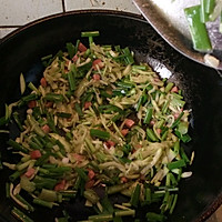 豆角炒西葫芦的做法图解4