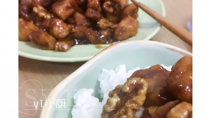 鸡丁核桃仁