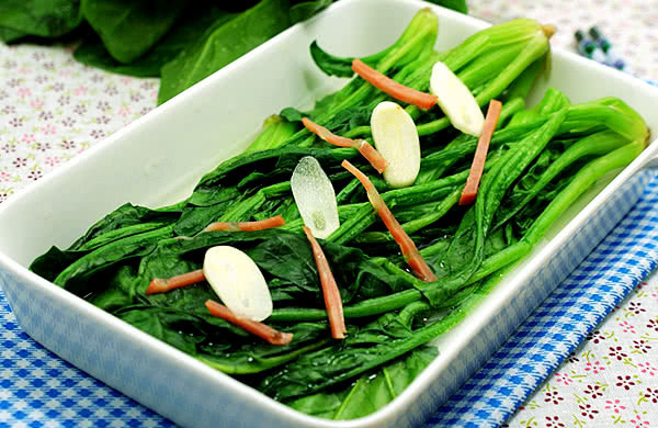 [上汤菠菜]—菠菜的鲜美吃法