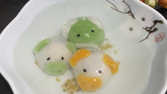 彩色元宵