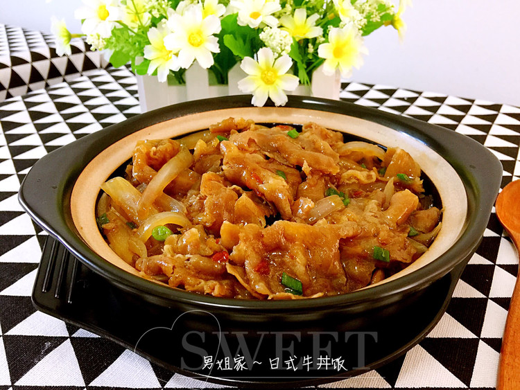 日式牛丼饭的做法