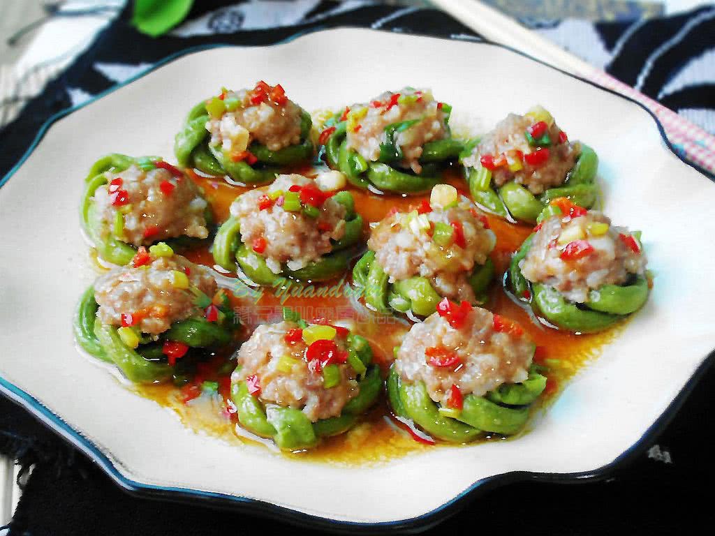 -蒸酿豆角