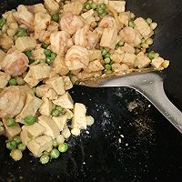 虾仁豆腐炒豌豆玉米粒的做法图解7
