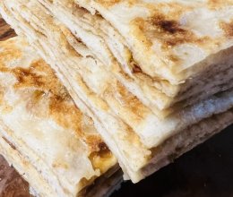 千层松软红糖芝麻饼的做法