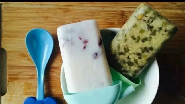 绿豆（红豆）冰淇淋 摘自WeChatFitTime的做法