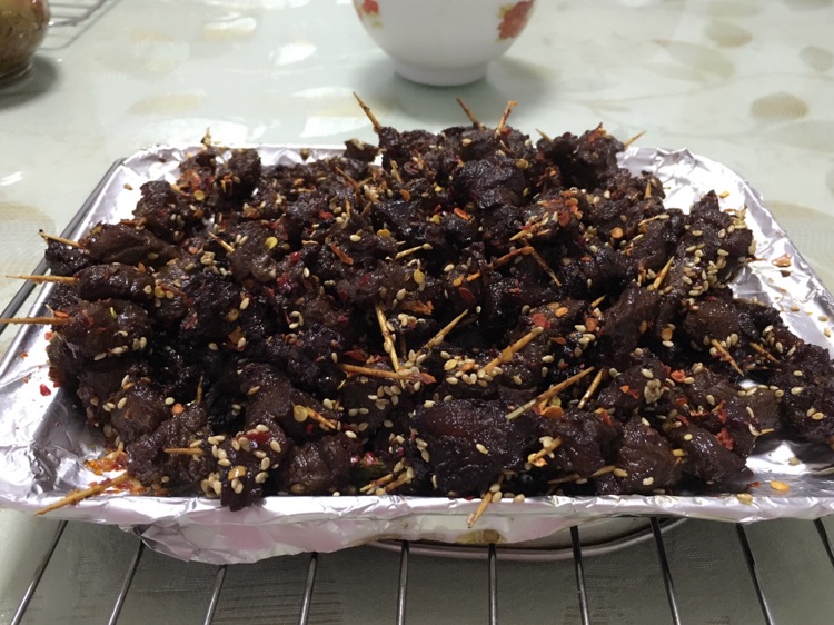 麻辣牙签牛肉