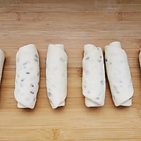 奶香红豆卷的做法图解5