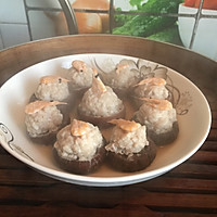 磷虾肉酿花菇#柏翠辅食节-营养佐餐#的做法图解9