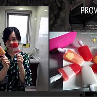 西瓜三吃---果语原汁机、冰棒机的做法图解8