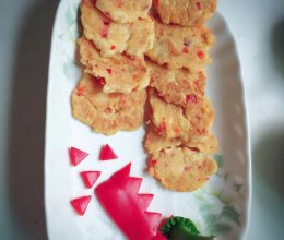 甜椒豆腐饼的做法