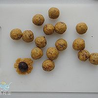 煤球精灵小麦胚芽芝麻球的做法图解6