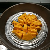 南瓜荷叶饼馍（夹肉末酸豇豆）的做法图解1