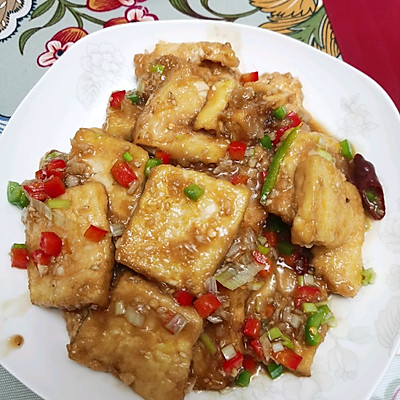 蒜香烧豆腐