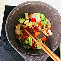 韩式灵魂酱炒乌冬面的做法图解9