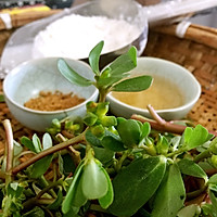 马齿苋蒸菜的做法图解2