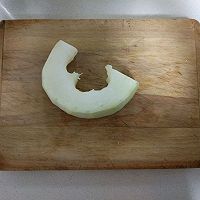 炒冬瓜#金龙鱼营养强化维生素A 新派菜油#的做法图解1