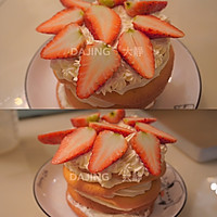 简易版草莓蛋糕的做法图解4