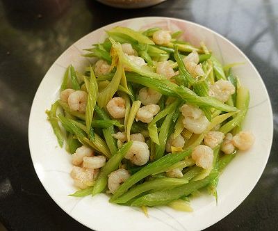 芹菜炒虾仁