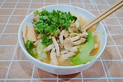 快手榨菜肉丝面