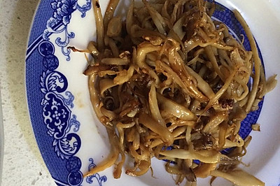 干煸手撕杏鲍菇