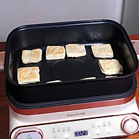 低脂高蛋白，外脆里嫩的油煎豆腐的做法图解3
