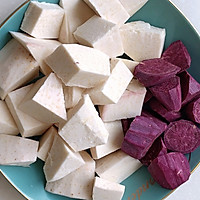 芋泥紫薯挞（无糖无油）的做法图解1