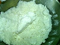 冰皮南瓜月饼#暖秋美食#的做法图解4
