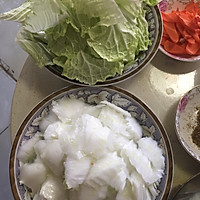 大白菜炒豆腐的做法图解2