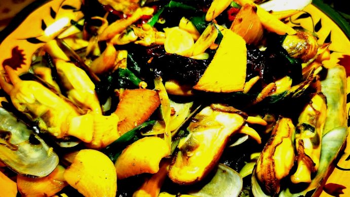 爆炒蛏子(下酒神菜)