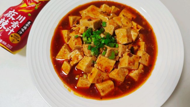 #龙年好运来 乐享豪吉味#麻辣豆腐的做法