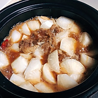 牛腩炖萝卜的做法图解6