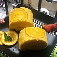 香橙蛋糕卷的做法图解16
