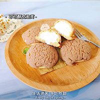 #2021亲子烘焙组——“焙”感幸福#可可酥皮泡芙的做法图解16