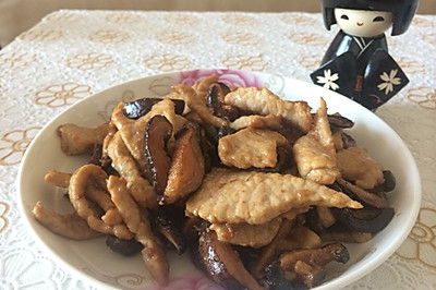 下饭的香菇肉片