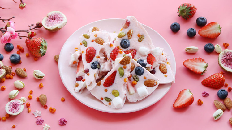 酸奶水果脆片-丘比草莓果酱的做法