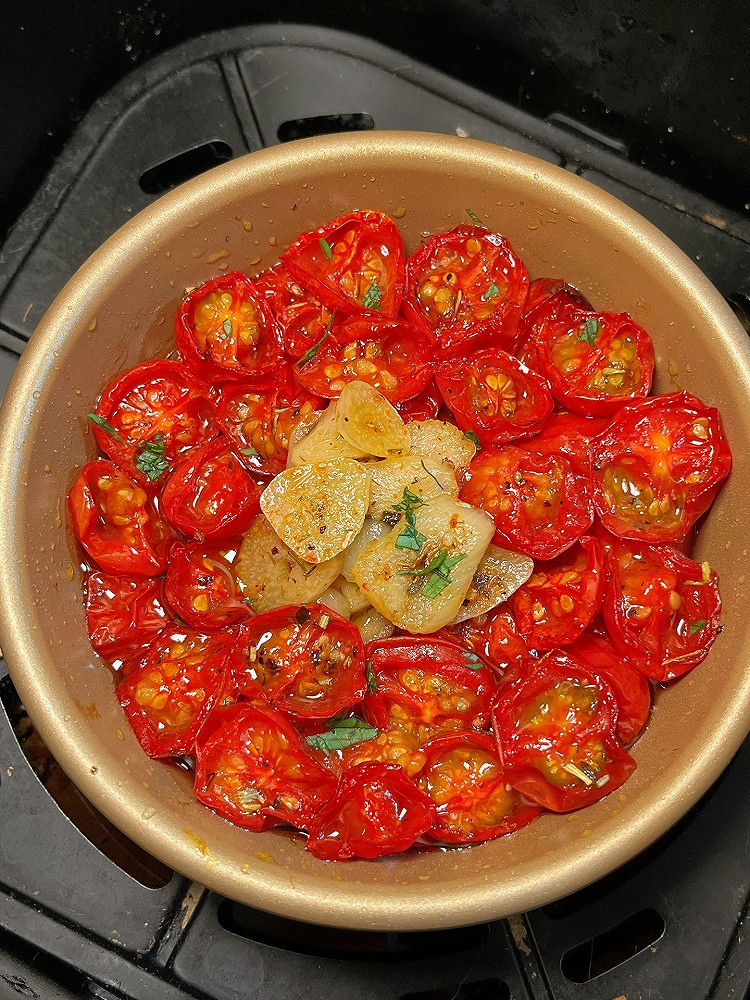 油浸小番茄（空气炸锅版的做法