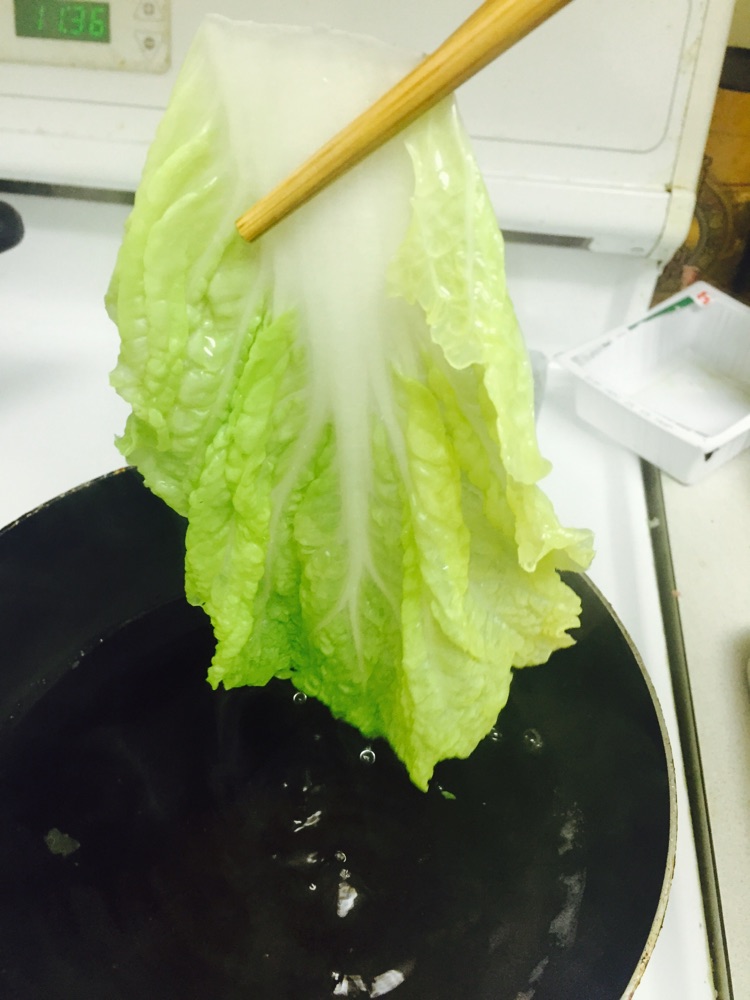 翡翠白菜卷的做法图解4