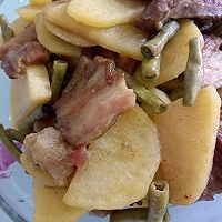 酸豇豆土豆烧五花肉的做法图解9